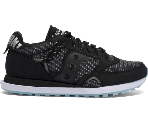 Tenis Saucony Jazz DST Unisexo Zapatos Originales Negras Reflective México MX-570-WC